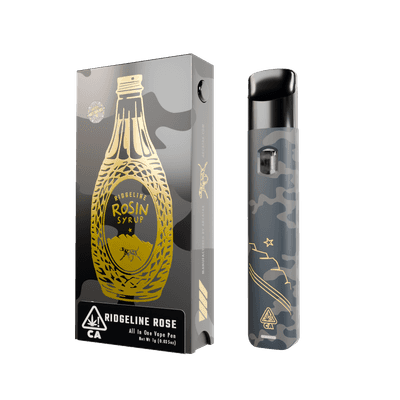 Arcata Fire T1 100% Live Rosin All-In-One Vape 1g Sativa Ridgeline Rose