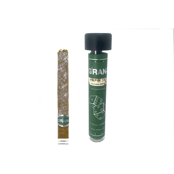 A photograph of El Blunto Platinum Diamond Blunt x Giran 1.75g Indica Energy 5K 16ct