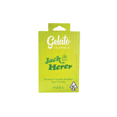 Gelato Classics Cartridge 1g Sativa Jack Herer 10pk