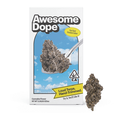Awesome Dope Indoor Flower 3.5g Indica Hybrid Sherbanger