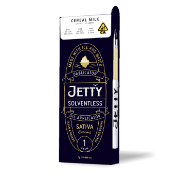 A photograph of Jetty Dablicator OCAL 1g Solventless Cereal Milk