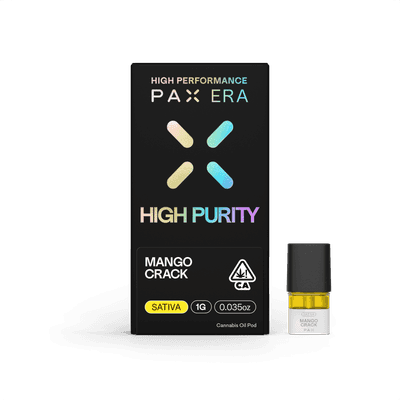 PAX High Purity THC Pod 1g Sativa Mango Crack