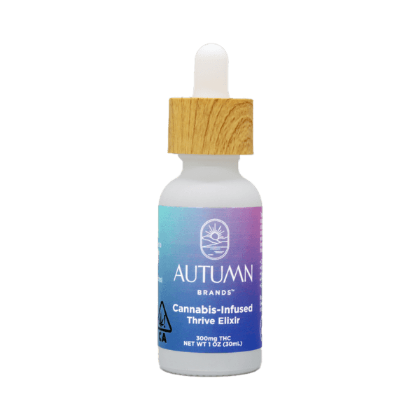 A photograph of Autumn Brands Tincture Thrive Elixir