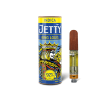 A photograph of Jetty Cartridge High THC 1g King Louis