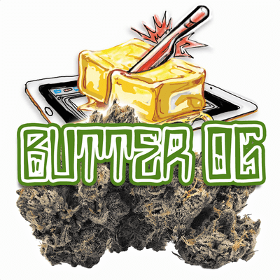 Green Dragon Flower 3.5g Indica Butter OG