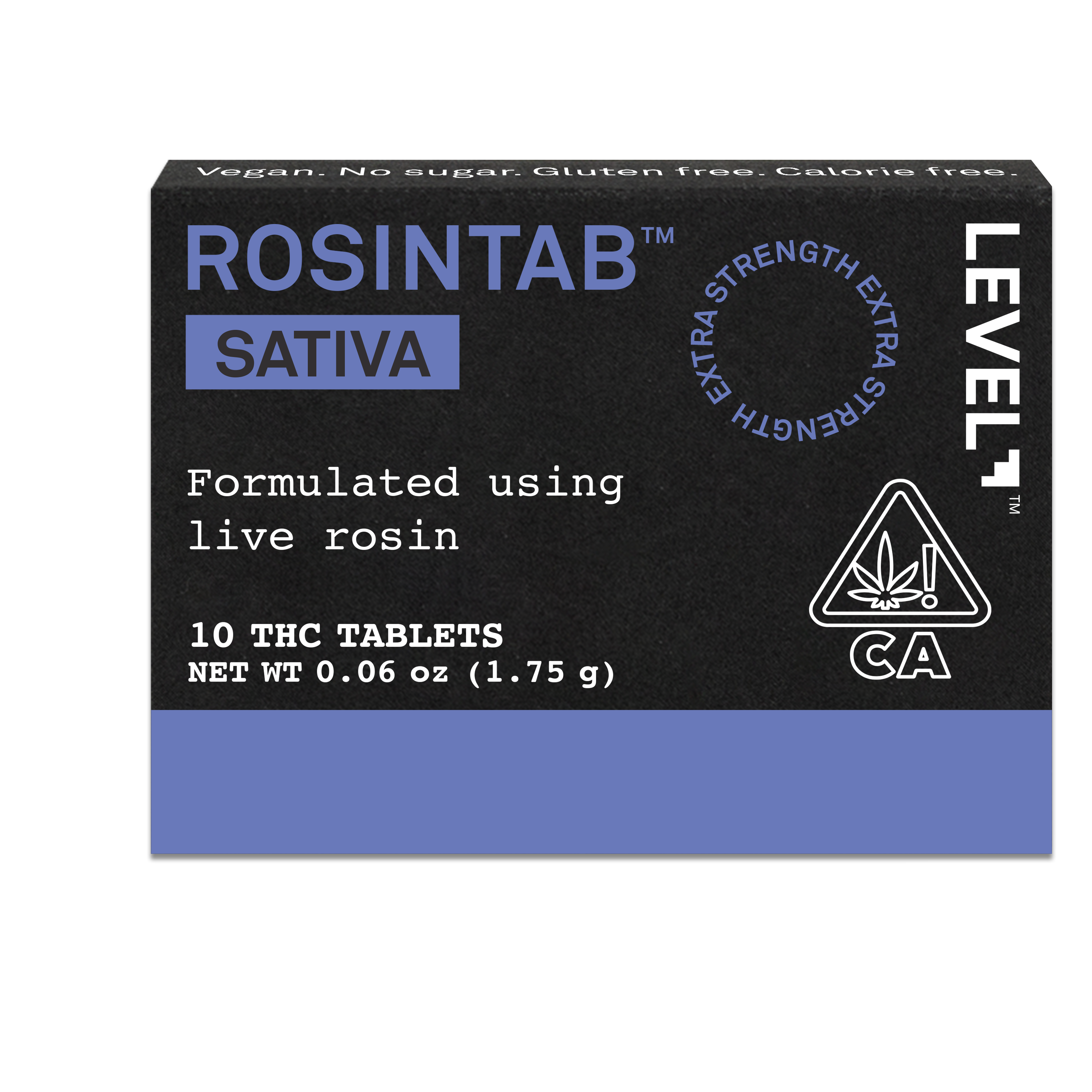 A photograph of Level Rosintab Sativa