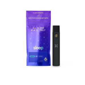 A photograph of PAX Trip All-In-One Effects .5g CBD Sleep