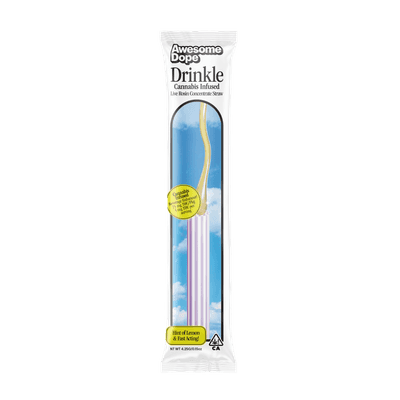 Awesome Dope Edible Rosin Concentrate Straws 25mg Sativa