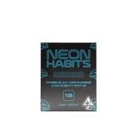 A photograph of Neon Habits Diamonds 1g Sativa Luminescent Lemonade