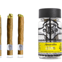 A photograph of El Blunto Especial Silver Bluntito .75g Hybrid Amarilla 3pk