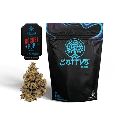 Sattva Cannabis Flower 14g Indica Rocket Pop