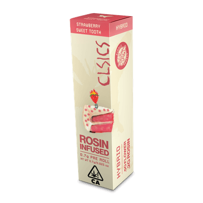 CLSICS Rosin Preroll 0.7g Hybrid Sweet Tooth