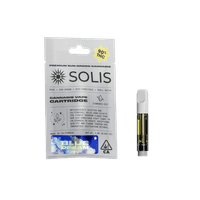 A photograph of Solis Cartridge 1g Sativa Blue Dream