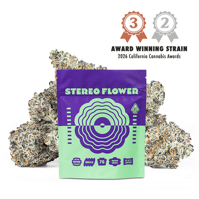 Stereo Flower 7g Smalls Indica Black Orchid