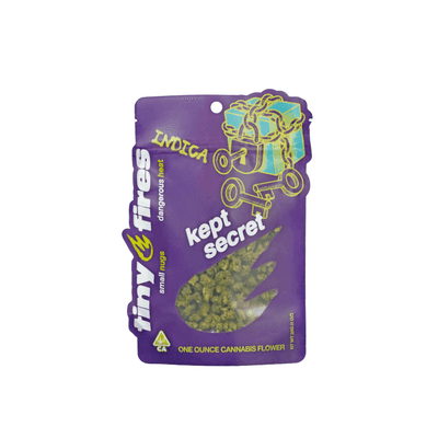 Tiny Fires Flower 28g Indica Kept Secret