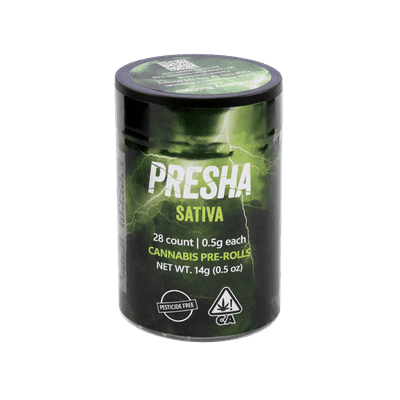 Presha Preroll 28pk Sativa Blueberry Haze 14g