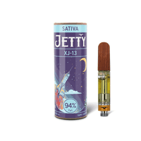 A photograph of Jetty Cartridge High THC 0.5g XJ-13