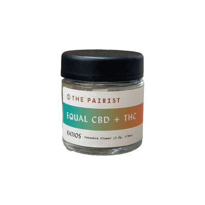The Pairist Ratio Flower 3.5g 1:1 CBD/THC Gush Mintz
