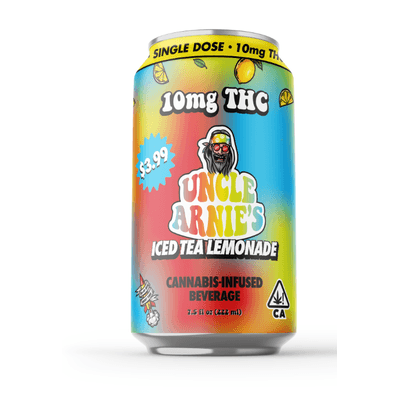 Uncle Arnie's Beverage 7.5oz Iced Tea Lemonade 10mg 12pk