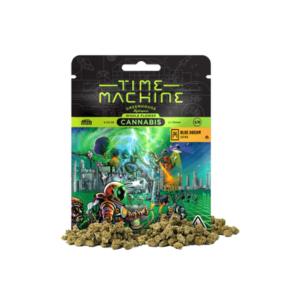 Time Machine Flower 3.5g Sativa Blue Dream 16ct
