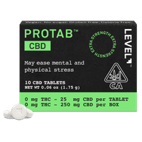 A photograph of Level Protab CBD