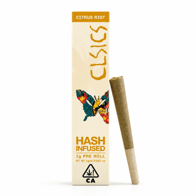 CLSICS Hash Preroll 1g Sativa Citrus Riot
