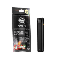 A photograph of Solis Diamond Enhanced All-In-One 1g Sativa Sweet Strawberry