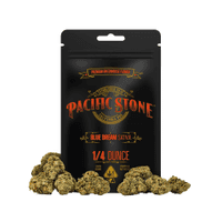 A photograph of Pacific Stone Flower 7.0g Pouch Sativa Blue Dream