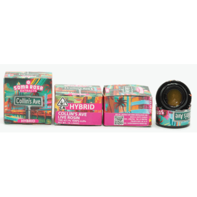 Soma Rosa Live Rosin 1g Hybrid Collin's Ave