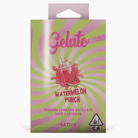 A photograph of Gelato Flavors All-In-One 1g Sativa Watermelon Punch