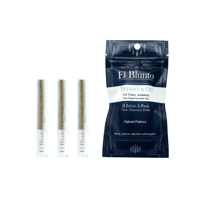 El Blunto Diamond Jointo .6g Hybrid Tiffany & OG 3pk 1.8g