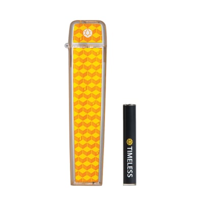 Timeless TV6 1g Battery and Flip Case Combo (Yellow/Black)