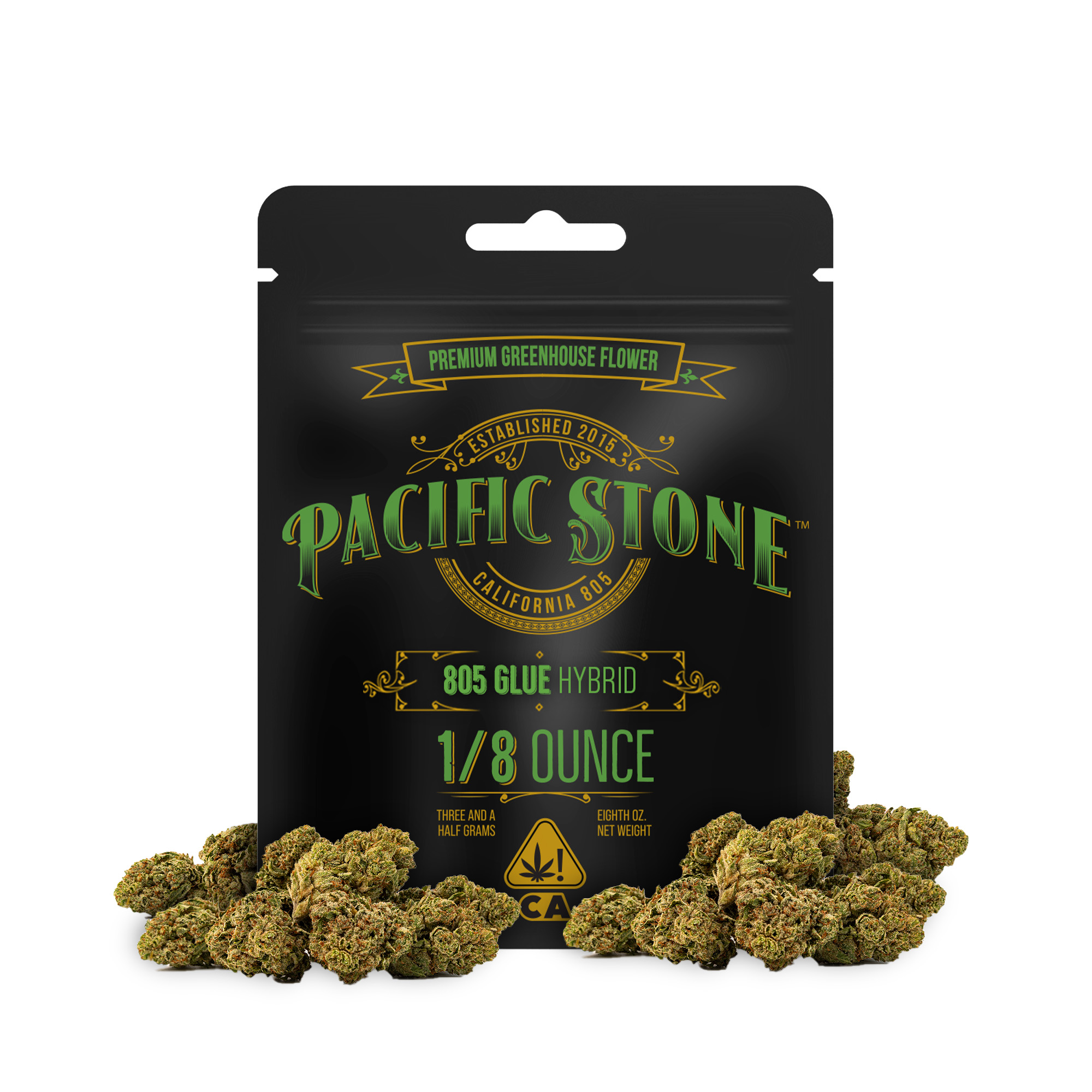 A photograph of Pacific Stone Flower 3.5g Pouch Hybrid 805 Glue