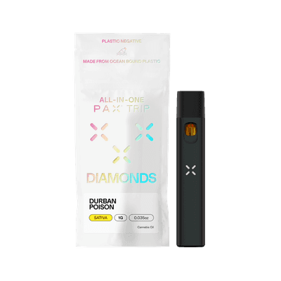 PAX Trip All-In-One Diamonds 1g Sativa Durban Poison