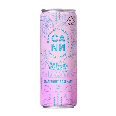 CANN Hi Boys Grapefruit Rosemary 4pk