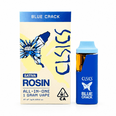CLSICS Live Rosin All-In-One Cartridge 1g Sativa Blue Crack