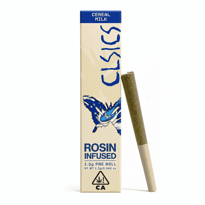 CLSICS Rosin Preroll 1.3g Indica Cereal Milk
