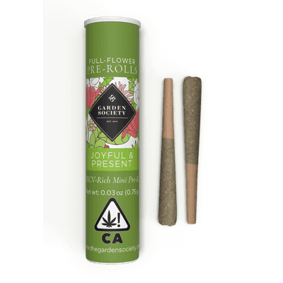 Garden Society Preroll 0.375g THCV Pink Boost Goddess 2pk 0.75g