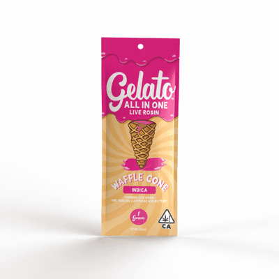 Gelato Live Rosin All-In-One 1g Waffle Cone