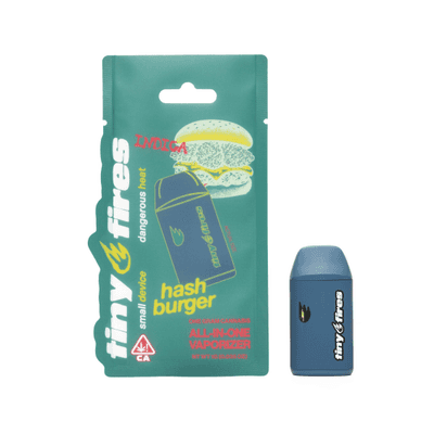 Tiny Fires AIO 1g Cart Indica Hash Burger