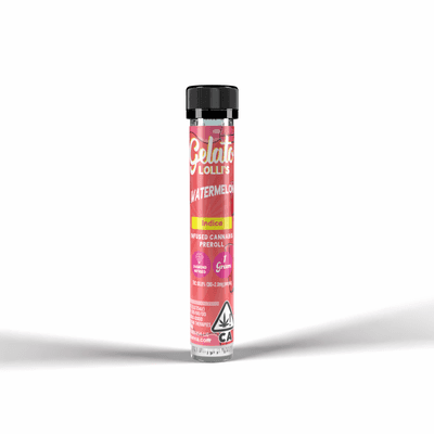 Gelato Lolli's Single Infused Preroll 1.2g Indica Watermelon 12pk