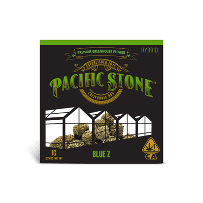 Pacific Stone Flower 1.0g Pouch Hybrid Blue Z