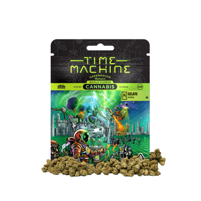 Time Machine Flower 3.5g Hybrid Gelato 16ct