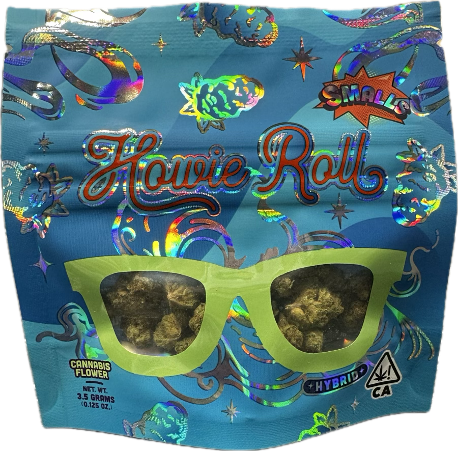 A photograph of Howie Roll Flower 3.5g Hybrid Laughing Gas