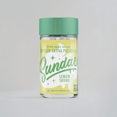 Sundae Infused Preroll 5pk 2.5g Sativa Lemon Skunk