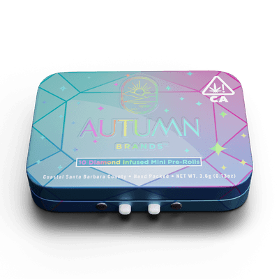 Autumn Brands Diamond Infused Mini Preroll 10pk Indica Toad Venom