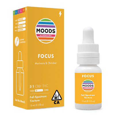 Chemistry Moods Tincture 0.5oz Yellow 5:1 Focus