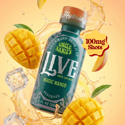 Uncle Arnie's 2oz 100% Live Rosin Hybrid Magic Mango 100mg