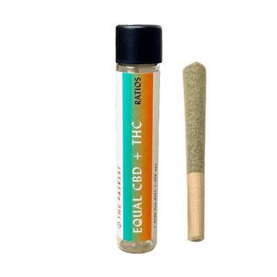 The Pairist Ratio Preroll 1g Equal CBD/THC Pineapple Blossom 1:1