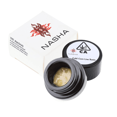 Nasha Cold Cure Live Rosin Hybrid 1g Nectarine Jelly